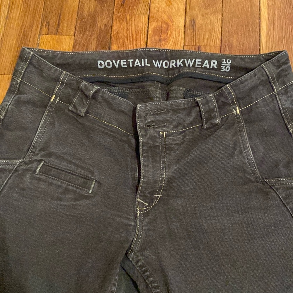 Dovetail Workwear Day Construct women’s Jeans-10/30 Brown Duck Straight cargo